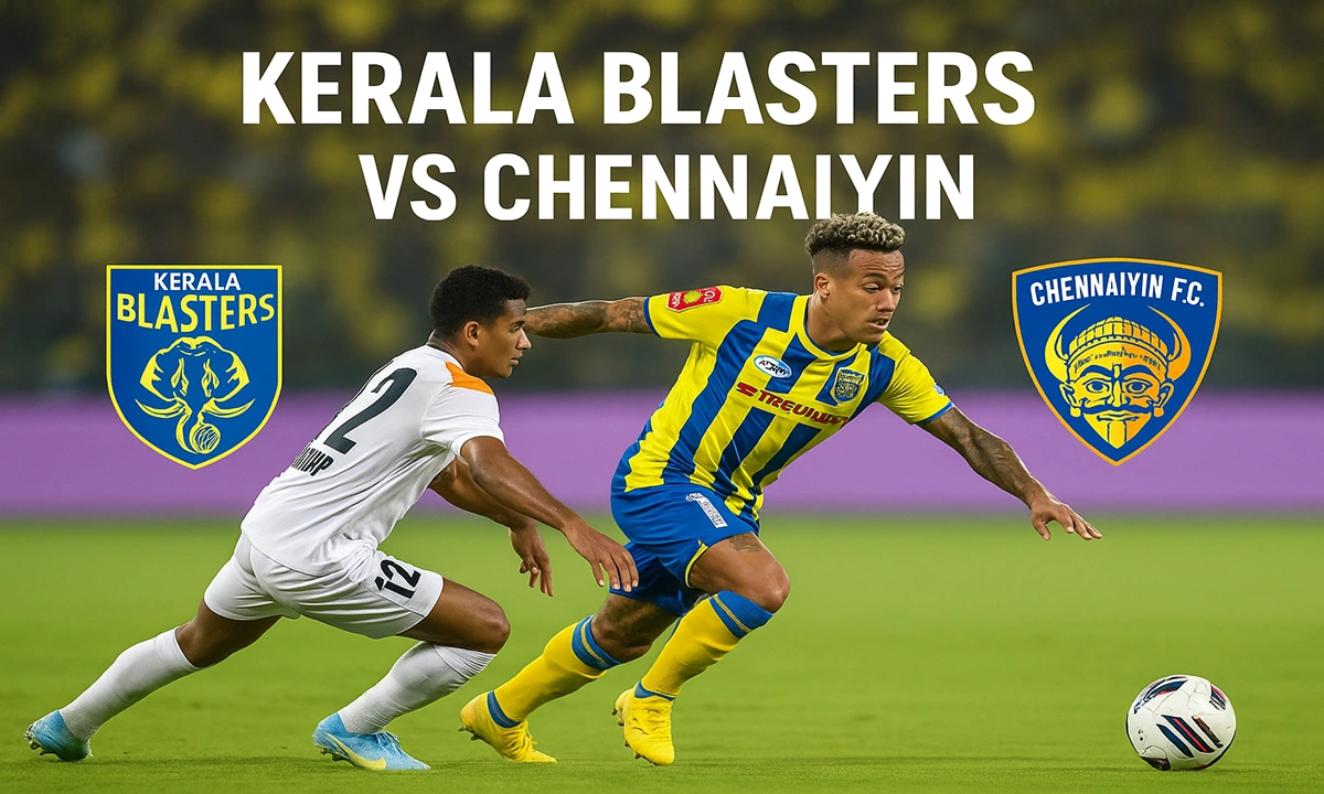 kerala blasters vs chennaiyin fc lineups