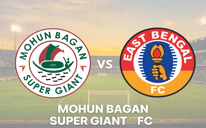 Mohun Bagan Super Giant vs East Bengal FC lineups